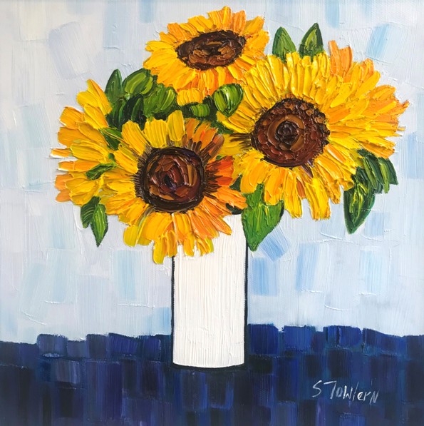 'Sunflowers' by artist Sheila Fowler